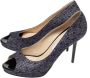 Jimmy Choo Pre-owned Lace heels Gray Dames - Thumbnail 3