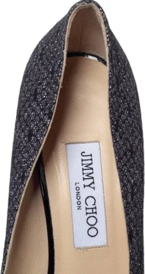 Jimmy Choo Pre-owned Lace heels Gray Dames