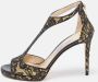 Jimmy Choo Pre-owned Lace sandals Black Dames - Thumbnail 2