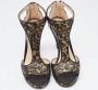 Jimmy Choo Pre-owned Lace sandals Black Dames - Thumbnail 3