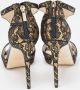 Jimmy Choo Pre-owned Lace sandals Black Dames - Thumbnail 5