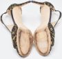 Jimmy Choo Pre-owned Lace sandals Black Dames - Thumbnail 6