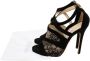 Jimmy Choo Pre-owned Lace sandals Black Dames - Thumbnail 8