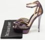 Jimmy Choo Pre-owned Lace sandals Purple Dames - Thumbnail 9