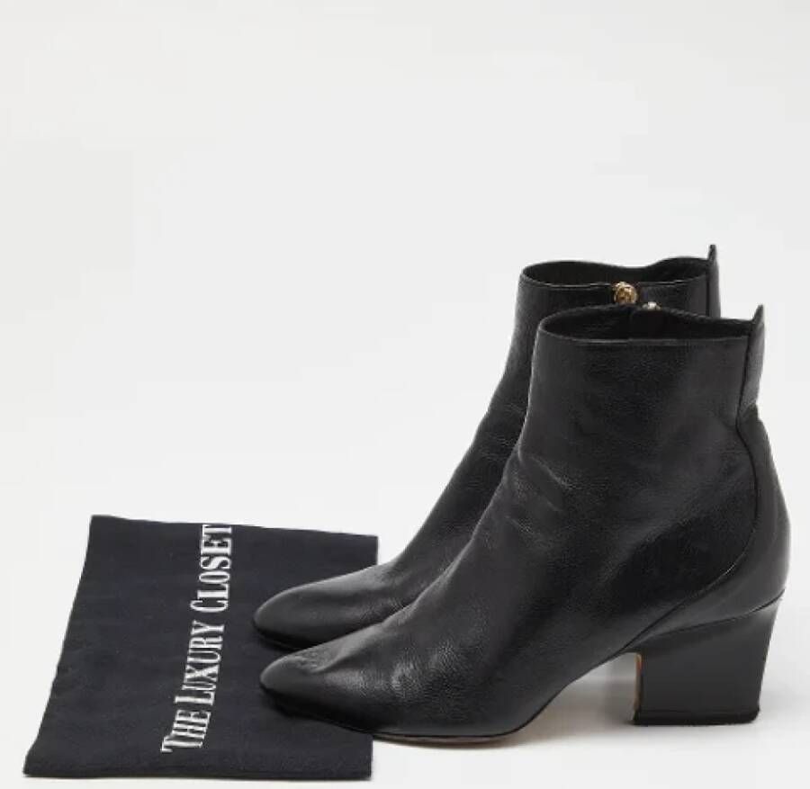 Jimmy Choo Pre-owned Leather boots Black Dames