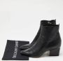Jimmy Choo Pre-owned Leather boots Black Dames - Thumbnail 9
