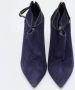 Jimmy Choo Pre-owned Leather boots Blue Dames - Thumbnail 3