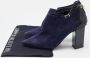 Jimmy Choo Pre-owned Leather boots Blue Dames - Thumbnail 9