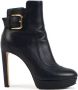 Jimmy Choo Pre-owned Leather boots Blue Dames - Thumbnail 2