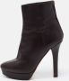 Jimmy Choo Pre-owned Leather boots Brown Dames - Thumbnail 2
