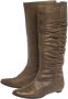 Jimmy Choo Pre-owned Leather boots Brown Dames - Thumbnail 3