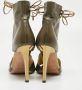 Jimmy Choo Pre-owned Leather boots Green Dames - Thumbnail 5