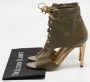 Jimmy Choo Pre-owned Leather boots Green Dames - Thumbnail 9