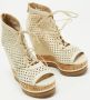 Jimmy Choo Pre-owned Leather boots White Dames - Thumbnail 4