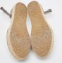 Jimmy Choo Pre-owned Leather espadrilles Gray Dames - Thumbnail 6