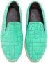 Jimmy Choo Pre-owned Leather espadrilles Green Dames - Thumbnail 2