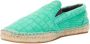Jimmy Choo Pre-owned Leather espadrilles Green Dames - Thumbnail 4
