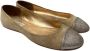 Jimmy Choo Pre-owned Leather flats Beige Dames - Thumbnail 3