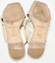 Jimmy Choo Pre-owned Leather flats Beige Dames - Thumbnail 6