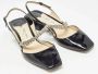 Jimmy Choo Pre-owned Leather flats Black Dames - Thumbnail 4