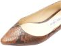 Jimmy Choo Pre-owned Leather flats Brown Dames - Thumbnail 7