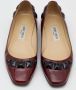Jimmy Choo Pre-owned Leather flats Red Dames - Thumbnail 2