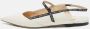 Jimmy Choo Pre-owned Leather flats White Dames - Thumbnail 2