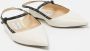 Jimmy Choo Pre-owned Leather flats White Dames - Thumbnail 4