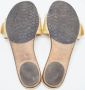 Jimmy Choo Pre-owned Leather flats Yellow Dames - Thumbnail 6