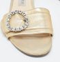 Jimmy Choo Pre-owned Leather flats Yellow Dames - Thumbnail 7