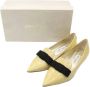 Jimmy Choo Pre-owned Leather flats Yellow Dames - Thumbnail 7