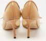 Jimmy Choo Pre-owned Leather heels Beige Dames - Thumbnail 5