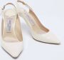 Jimmy Choo Pre-owned Leather heels Beige Dames - Thumbnail 3