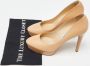 Jimmy Choo Pre-owned Leather heels Beige Dames - Thumbnail 8