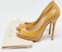 Jimmy Choo Pre-owned Leather heels Beige Dames - Thumbnail 9