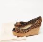 Jimmy Choo Pre-owned Leather heels Brown Dames - Thumbnail 9