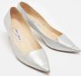 Jimmy Choo Pre-owned Leather heels Gray Dames - Thumbnail 4