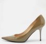 Jimmy Choo Pre-owned Leather heels Green Dames - Thumbnail 2