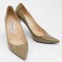 Jimmy Choo Pre-owned Leather heels Green Dames - Thumbnail 4