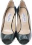 Jimmy Choo Pre-owned Leather heels Green Dames - Thumbnail 2