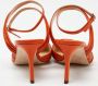 Jimmy Choo Pre-owned Leather heels Orange Dames - Thumbnail 5