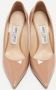 Jimmy Choo Pre-owned Leather heels Pink Dames - Thumbnail 3