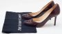 Jimmy Choo Pre-owned Leather heels Purple Dames - Thumbnail 9