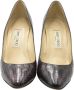 Jimmy Choo Pre-owned Leather heels Purple Dames - Thumbnail 2