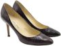 Jimmy Choo Pre-owned Leather heels Purple Dames - Thumbnail 3