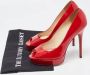 Jimmy Choo Pre-owned Leather heels Red Dames - Thumbnail 9