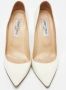 Jimmy Choo Pre-owned Leather heels White Dames - Thumbnail 3