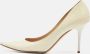Jimmy Choo Pre-owned Leather heels White Dames - Thumbnail 2