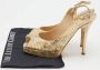 Jimmy Choo Pre-owned Leather heels Yellow Dames - Thumbnail 9