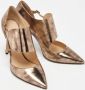 Jimmy Choo Pre-owned Leather heels Yellow Dames - Thumbnail 4